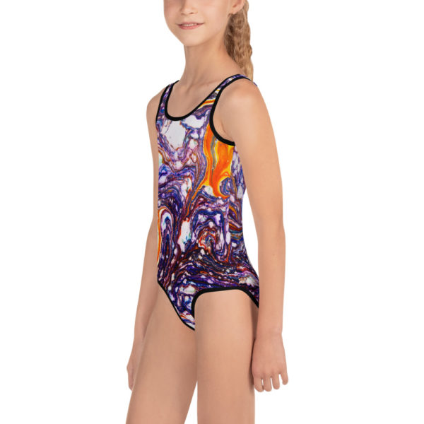 Stellar Expanse  All-Over Print Kids Swimsuit - Image 3