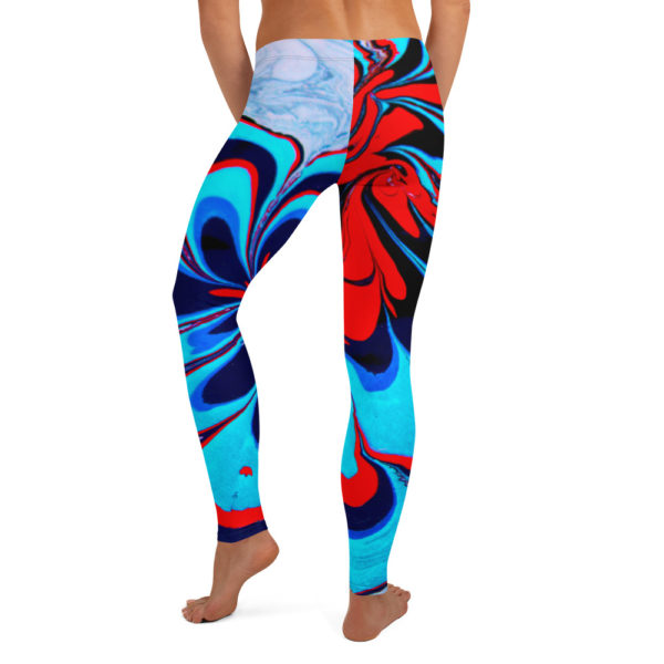 Azure Floret Leggings - Image 2