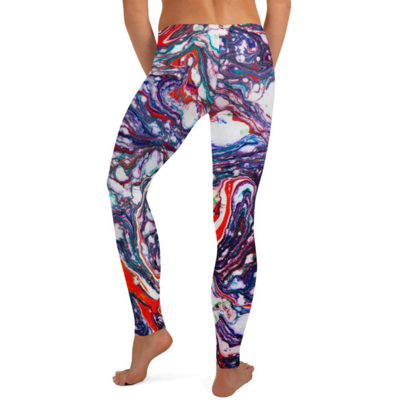 Stellar Expanse Red Leggings - Image 2