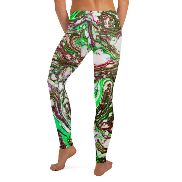 Stellar Expanse Green Leggings - Image 2