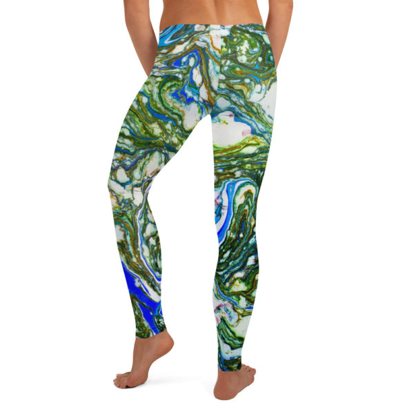Stellar Expanse Blue Leggings - Image 2