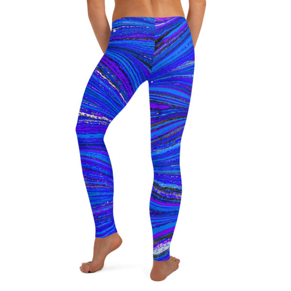 Raging Plumage Blue Leggings - Image 2