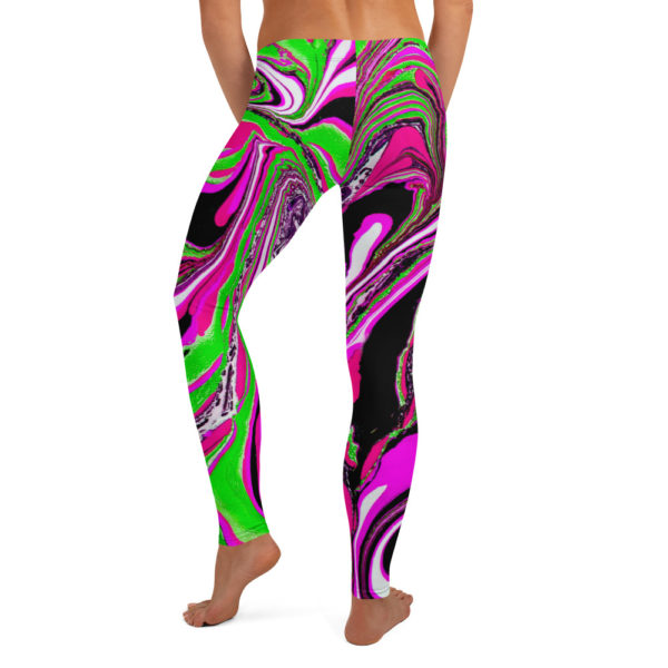 Corrupted Perennial Pink Leggings - Image 2