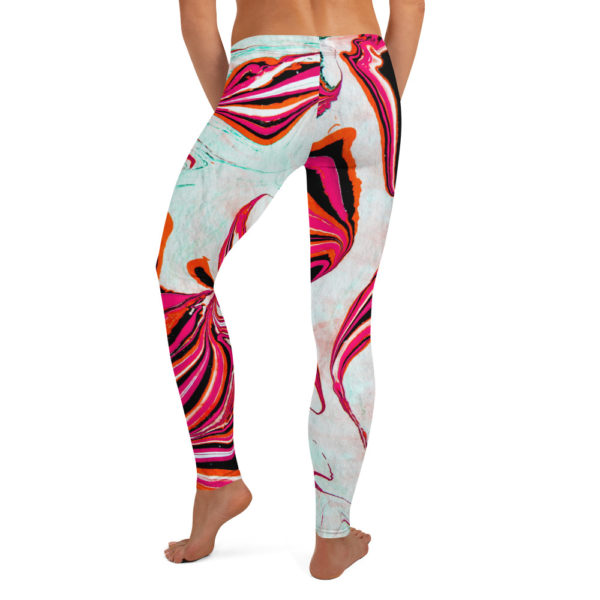 Blossoming Magma Pink Leggings - Image 2