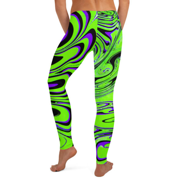 Warped Beryl Green Leggings - Image 2