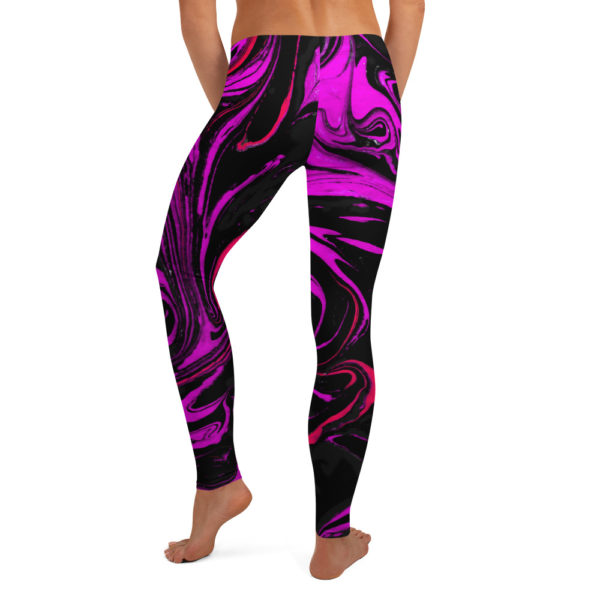 Molten Pyroclasm Pink  Leggings - Image 2