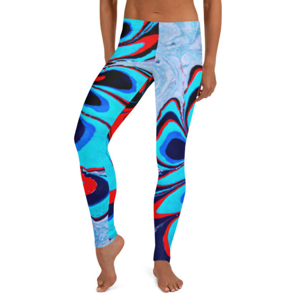 Azure Floret Leggings