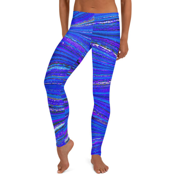 Raging Plumage Blue Leggings