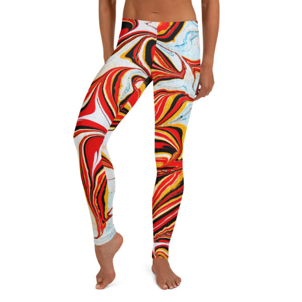 Blossoming Magma Leggings
