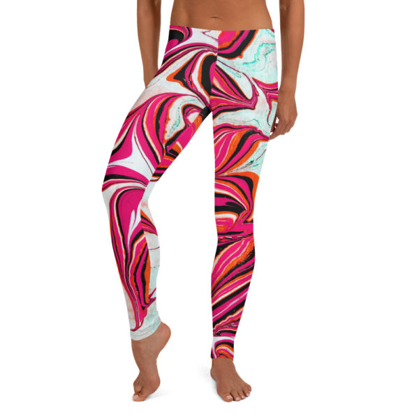 Blossoming Magma Pink Leggings