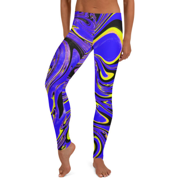 Warped Beryl Blue Leggings