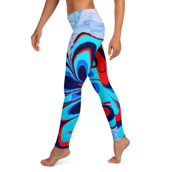 Azure Floret Leggings - Image 3