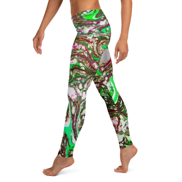 Stellar Expanse Green Leggings - Image 3