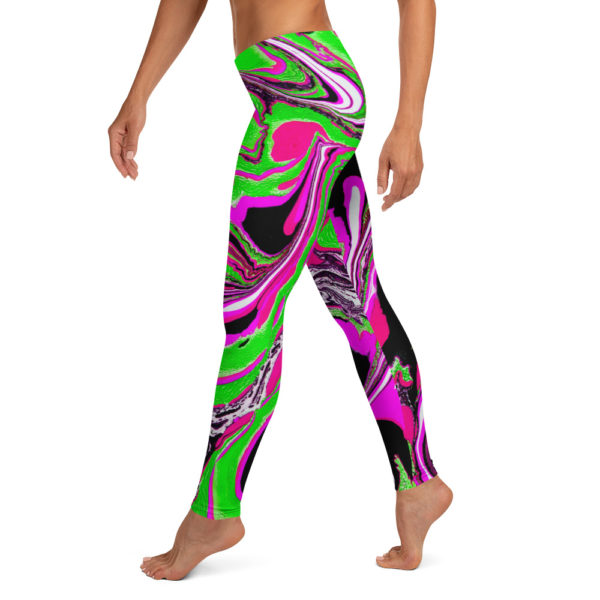 Corrupted Perennial Pink Leggings - Image 3