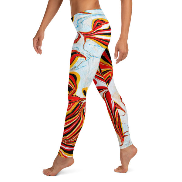 Blossoming Magma Leggings - Image 3