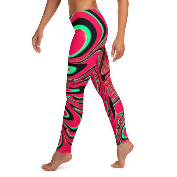 Warped Beryl Pink Leggings - Image 3