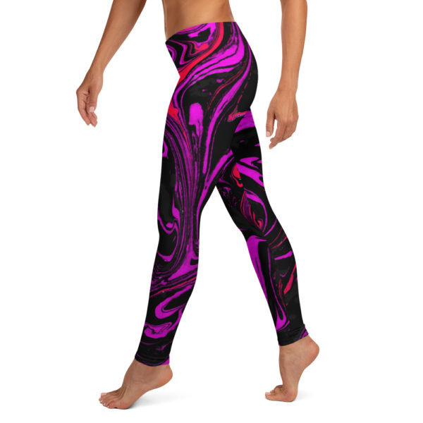 Molten Pyroclasm Pink  Leggings - Image 3