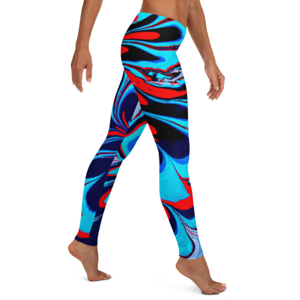 Azure Floret Leggings - Image 4