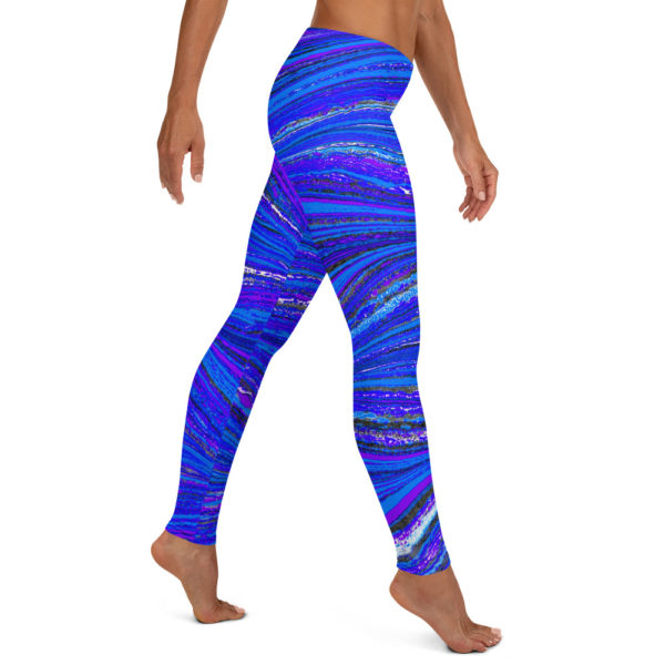 Raging Plumage Blue Leggings - Image 4