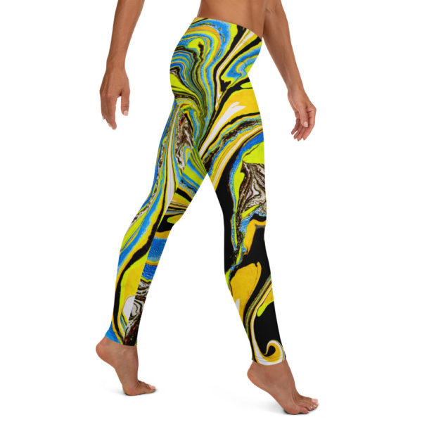 Corrupted Perennial Yellow  Leggings - Image 4