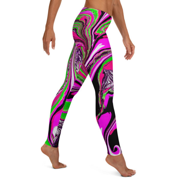 Corrupted Perennial Pink Leggings - Image 4