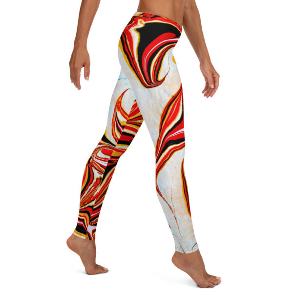 Blossoming Magma Leggings - Image 4
