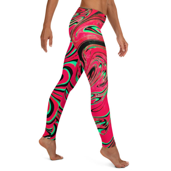 Warped Beryl Pink Leggings - Image 4